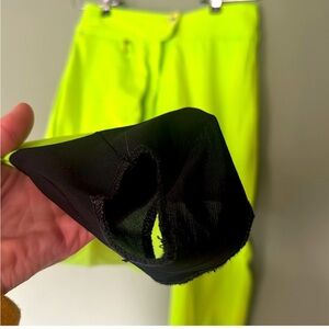 Vintage 80’s Ski Pant/Legging in Neon Green flare